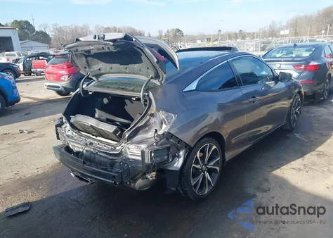 2017 Honda Civic Si из США, поврежденный, VIN 2HGFC3A58HH753443